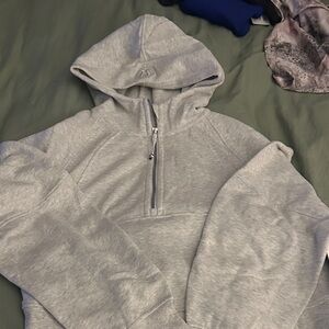 Scuba Oversized Half-Zip Hoodie